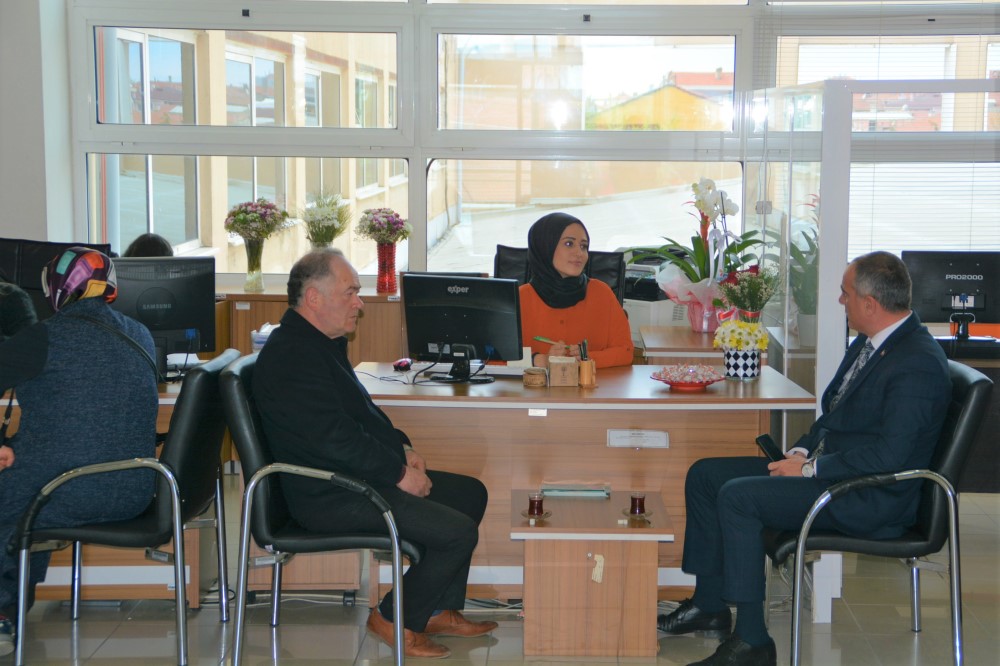 SERTASLAN’DAN BEYAZ MASA ZİYARETİ