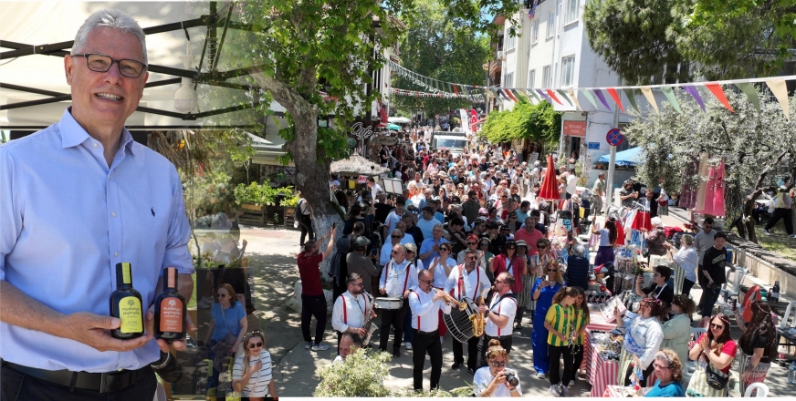 Tirilye’de 2. zeytin çiçeği festivali başladı