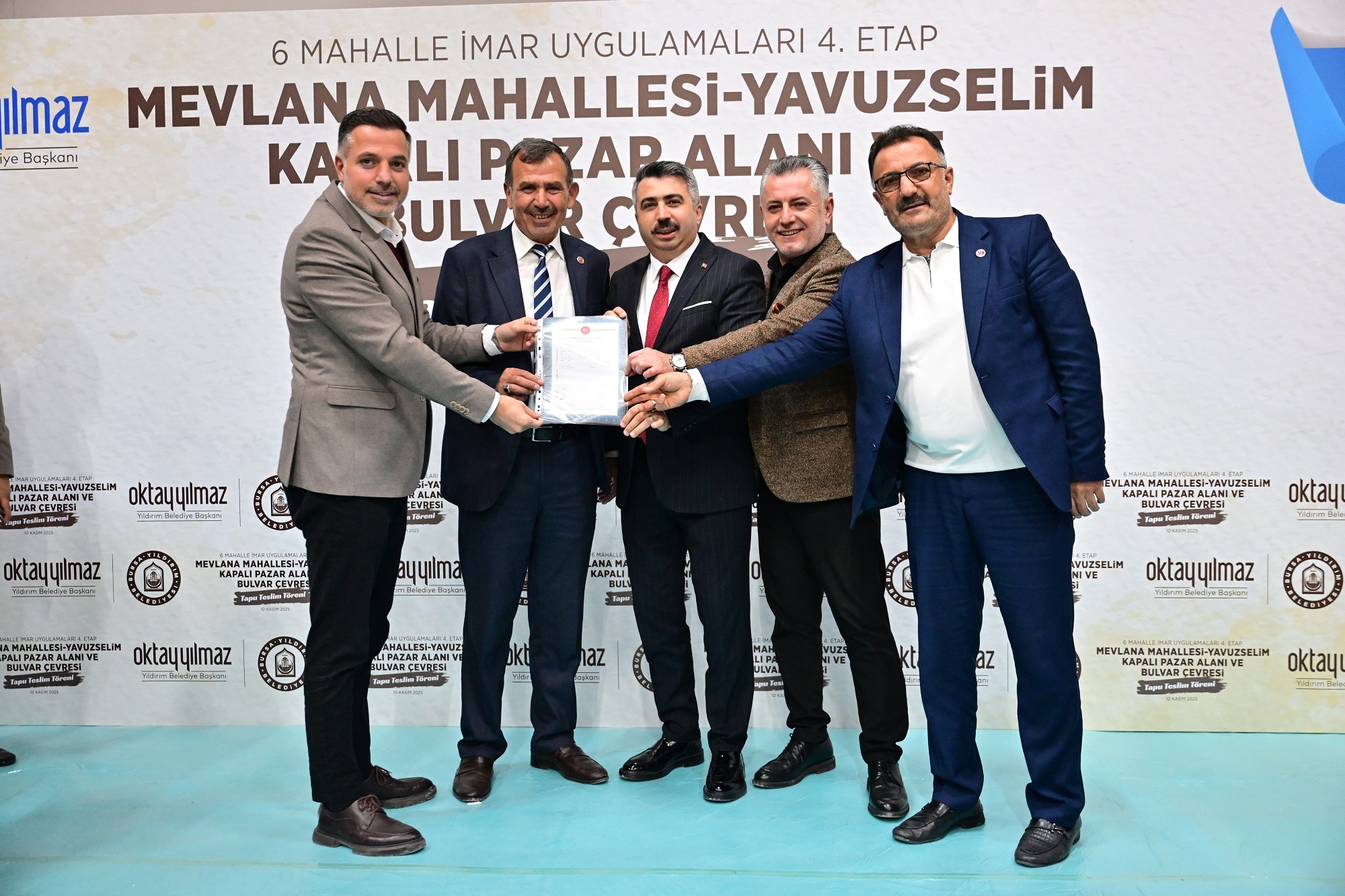 Yıldırım belediyesi’nden 5 bin 867 tapu