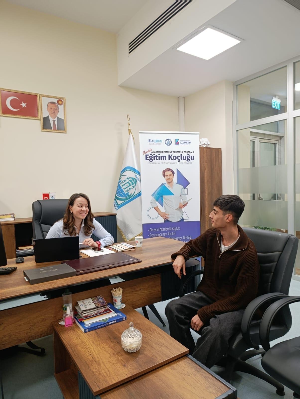 Yıldırım’dan gençlere eğitim desteği