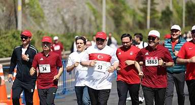 Bakanları koşturan yarış