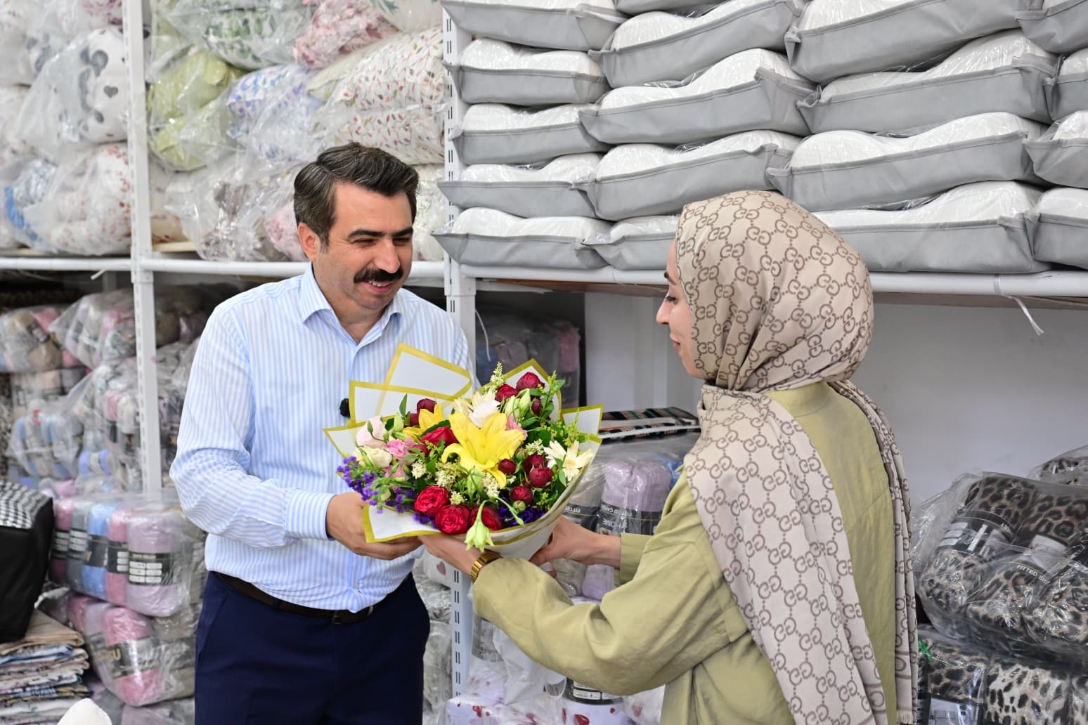 Başkan yılmaz anadolu esnafıyla buluştu