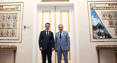 Başkanvekili Biba, Bülent Arınç’ı ağırladı