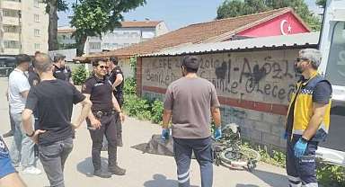 Bursa’da bisikletten düşen yaşlı adam acı sonu