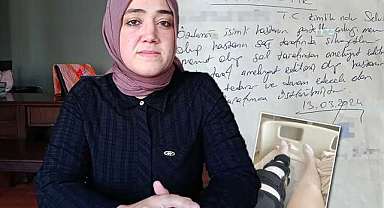 Özel hastanedeki doktordan akıl almaz hata