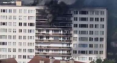 10 katlı apartmanda yangın! 6 ölü