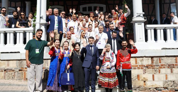 Altın Karagöz ekiplerinden Başkan Vekili Biba'ya ziyaret