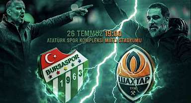 Bursaspor’dan Shakhtar Donetsk maçıyla ilgili önemli duyuru