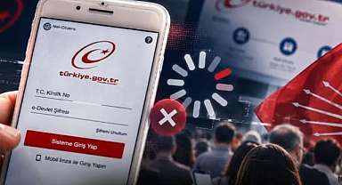 CHP'den istifa dalgası e-Devlet'i kilitledi