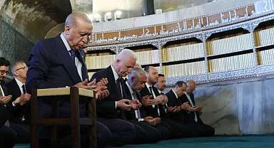 Cumhurbaşkanı Erdoğan’dan Ayasofya paylaşımı