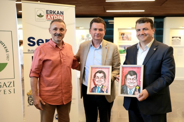 Osmangazi’de Göçün Hikayelerini Karikatürlerle Anlatan Sergi