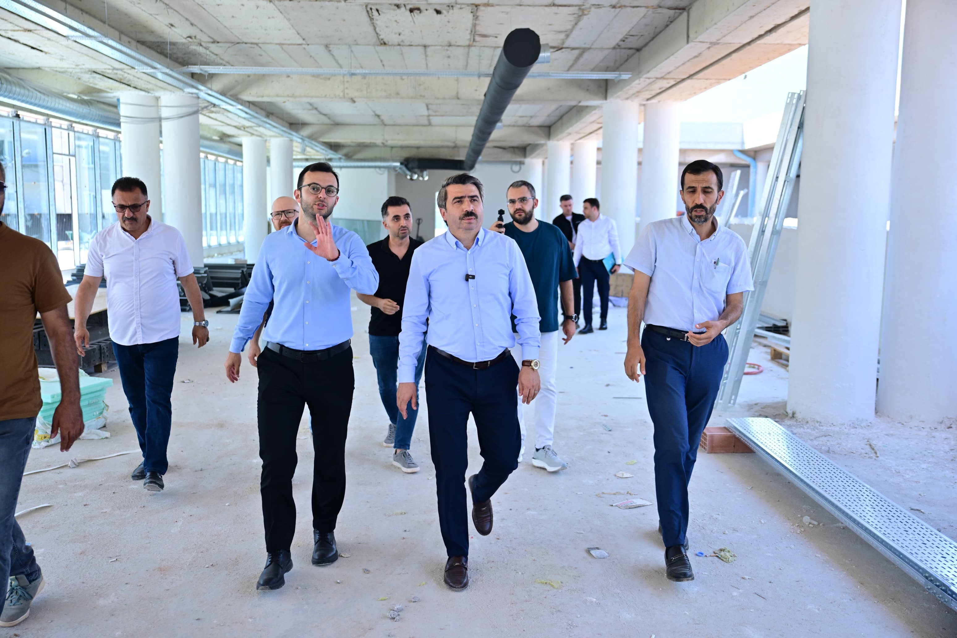 Yavuzselim pazaryeri’nde çalışmalar devam ediyor