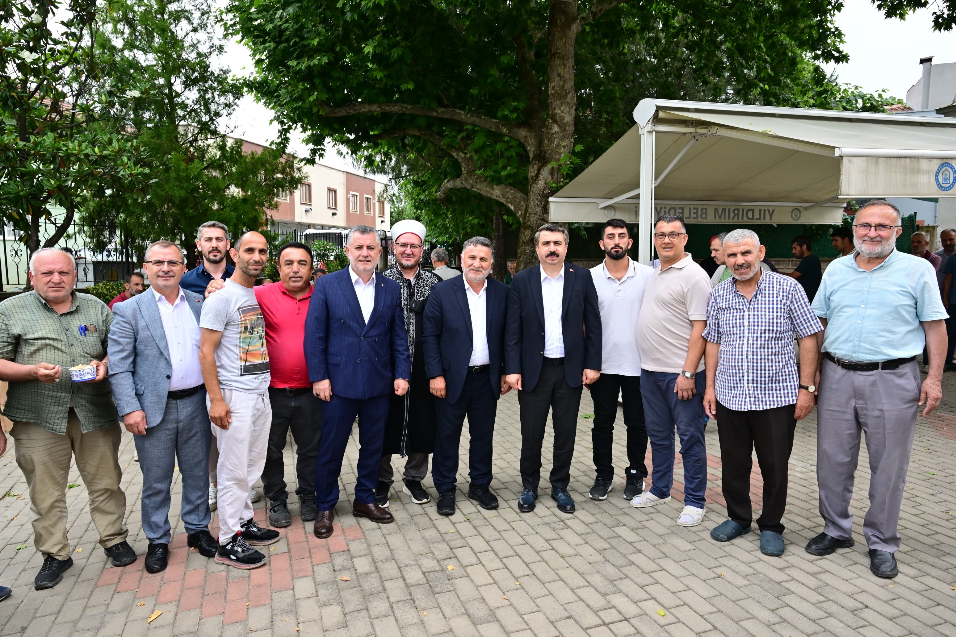Yıldırım’da mahalle ziyaretleri samanlı’da devam etti