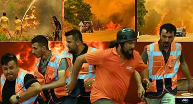 Yol kapatıldı, evler tahliye edildi