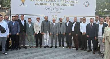AK Parti Bursa’dan 25.yıl kutlaması