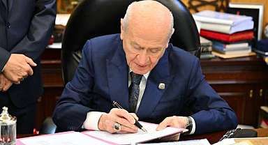Bahçeli’den ‘çerçeve yasa’ imzası