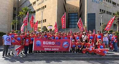 Bursa’da Büro-İş Sendikası’ndan yeni adli yıl mesajı