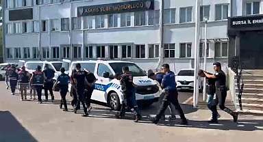 Bursalıların kâbusu olan çeteye baskın