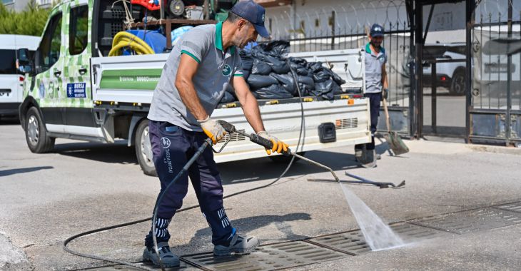Büyükşehir’den altyapıya bahar temizliği
