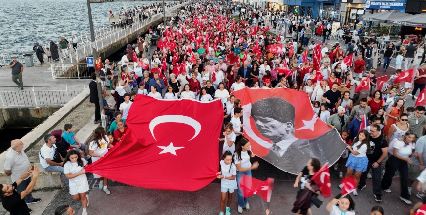 Mudanya’da 30 ağustos coşkusu