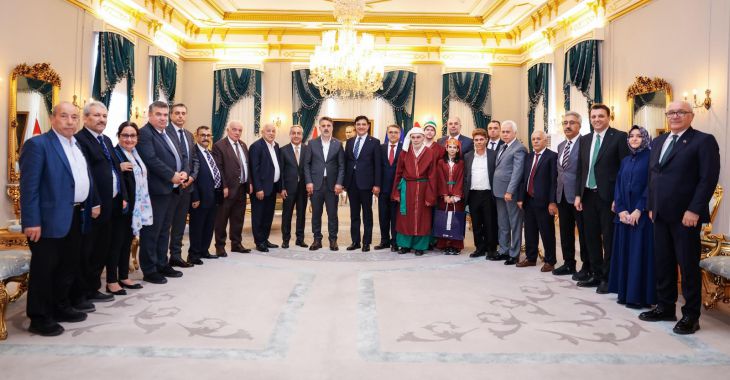 Başkan Vekili Biba ahileri ağırladı