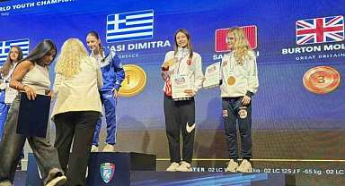 Bursalı milli sporcu dünya üçüncüsü oldu!