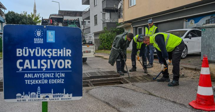 Büyükşehir'de yağmur teyakkuzu