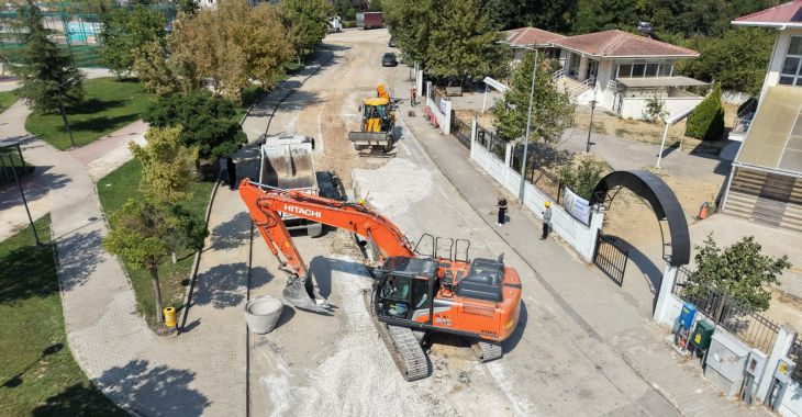 Büyükşehir’den Kayapa TOKİ’de altyapıya kalıcı çözüm