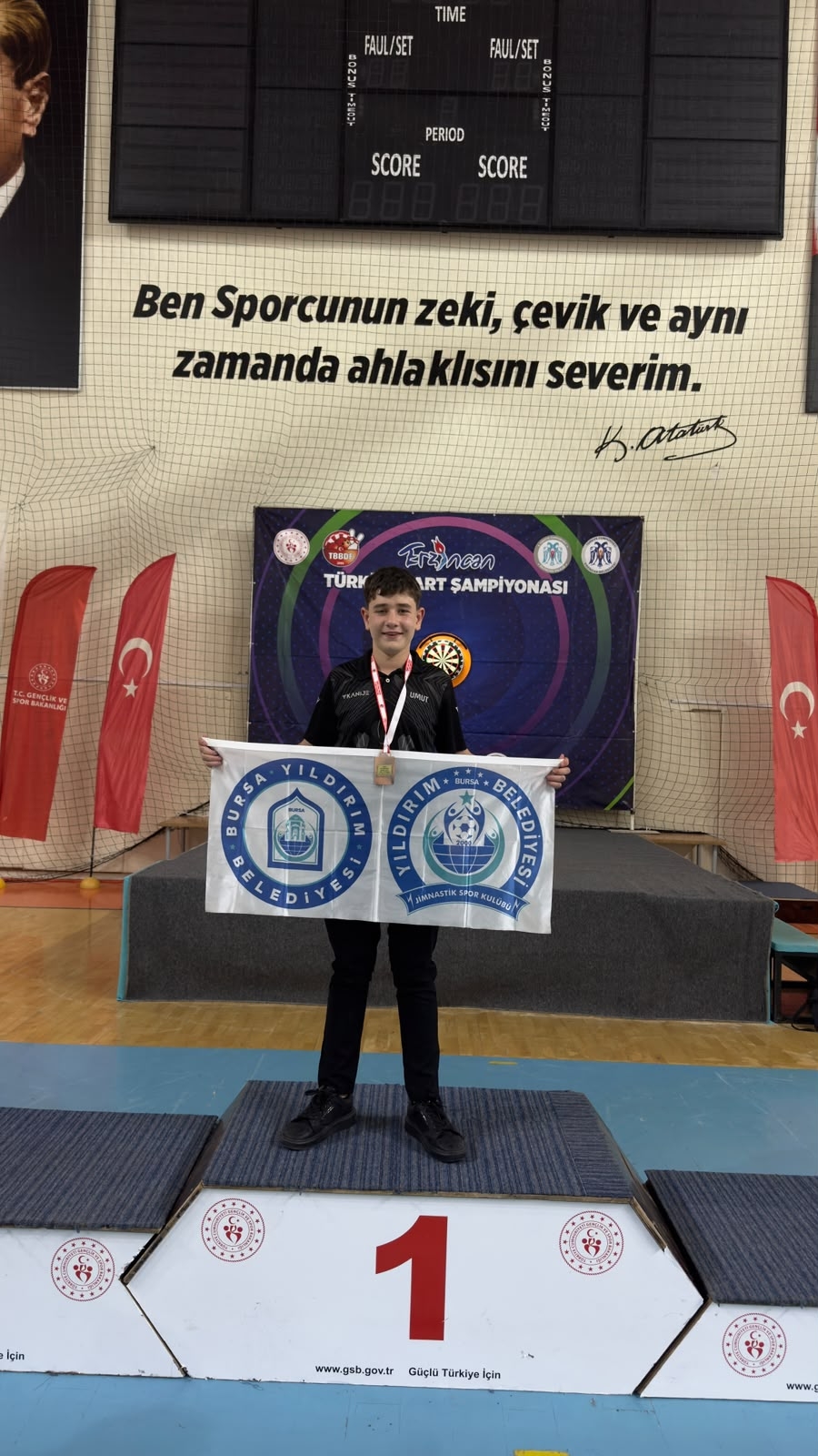 Dartta yıldırım rüzgarı