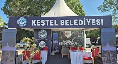 Kestel Belediyesi uluslararası fuarda yerini aldı