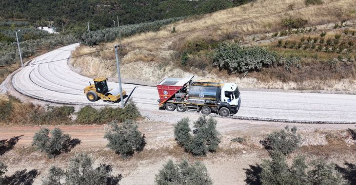 Kestel'de 4 mahallenin yolları yenilendi