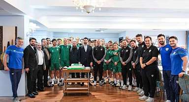 Bursaspor Başkanı Enes Çelik’e sürpriz