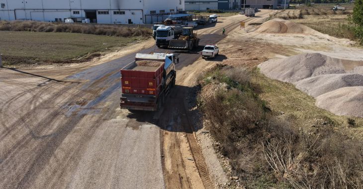 Büyükşehir’den İnegöl’e 7 kilometrelik yeni yol