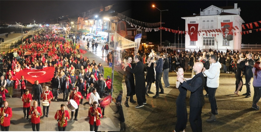 Cumhuriyet’in 103. yılında mudanya’da büyük coşku