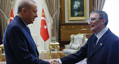 Erdoğan, Prof. Dr. Aziz Sancar’ı kabul etti