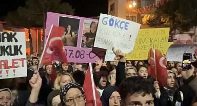 Halk, cinayete kurban giden Gökçe için yürüdü