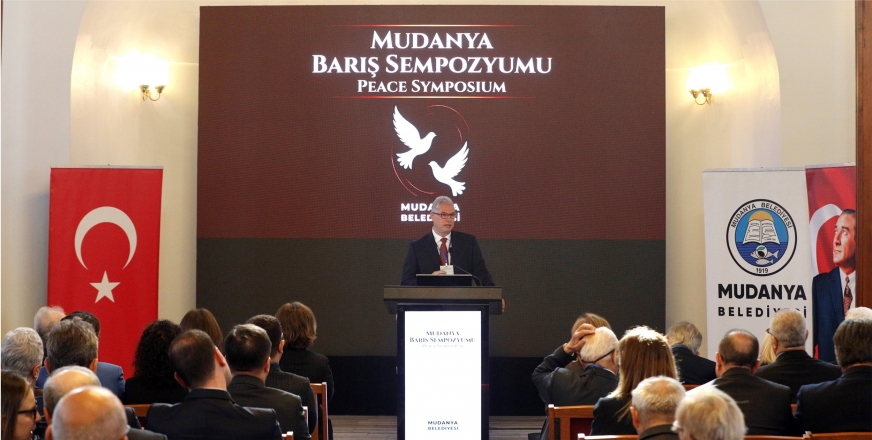 Mütarekenin 104. yılında mudanya’dan barış çağrısı