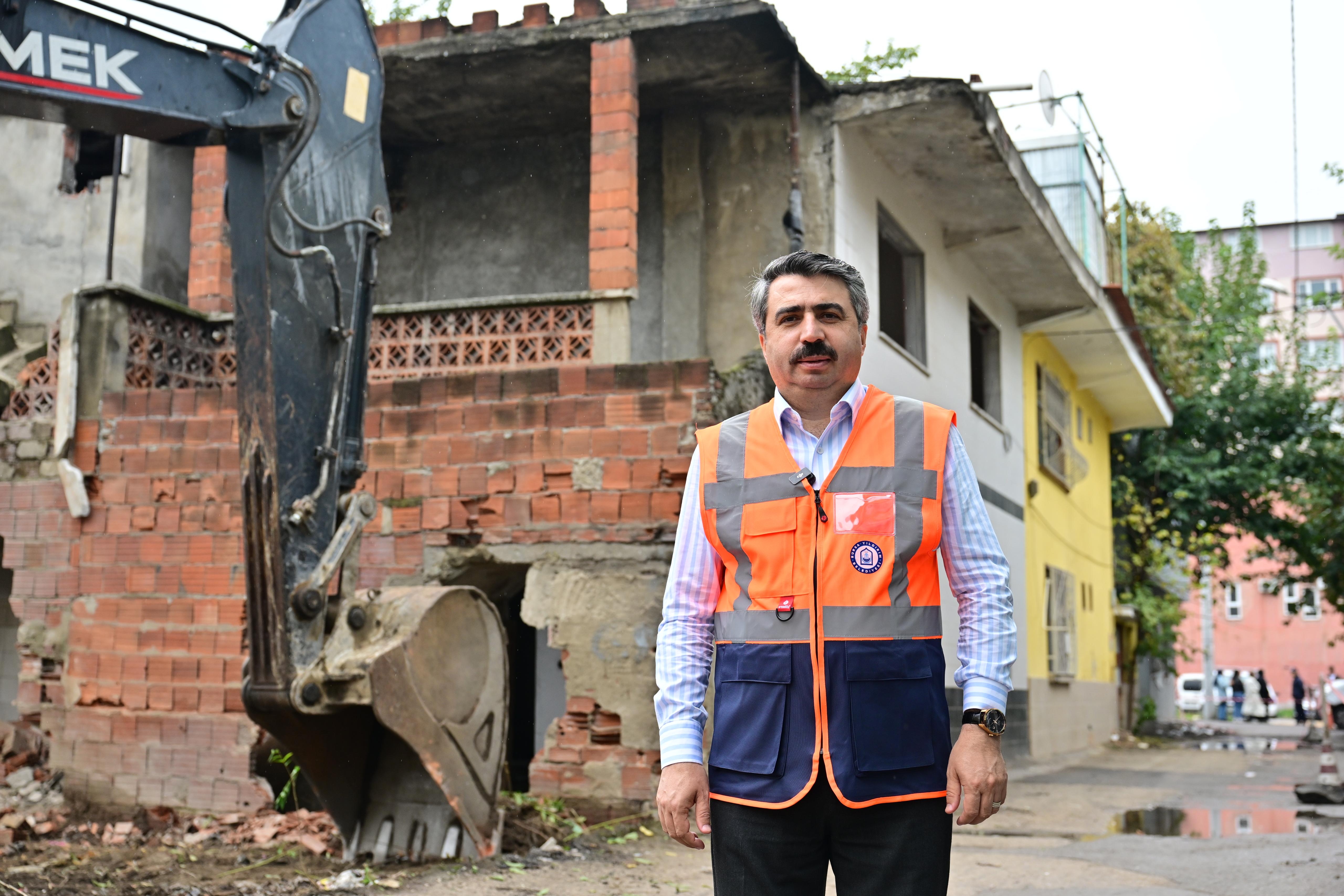 Yıldırım'da güvenli yapılar için dönüşüm başladı