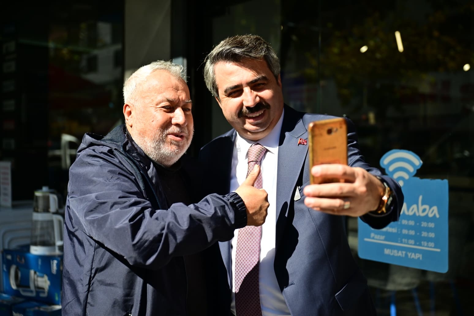 Yıldırım için birlikte çalışıyor, birlikte ...